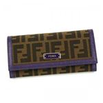 Fendi（フェンディ） 長財布 8M0251 F0HJ6 TOBACCO+VIOLET+LIGHT GOLD