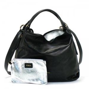 Furla（フルラ） ナナメガケバッグ BN72 QS0 ONYX+COLORARGENTO