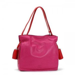 Loewe（ロエベ） ショルダーバッグ FLAMENCO 380.82.E16 7440 MAGENTA