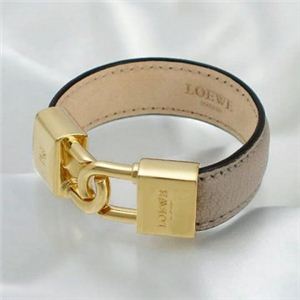 Loewe（ロエベ） ブレスレット PADLOCK 111.11.022 9349 GOLD／ASH