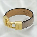 Loewe（ロエベ） ブレスレット PADLOCK 111.11.022 9349 GOLD／ASH