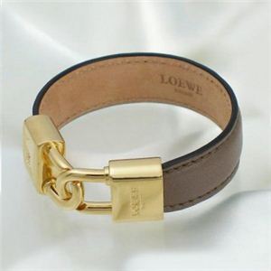 Loewe（ロエベ） ブレスレット PADLOCK 111.20.002 8178 GOLD／MINK