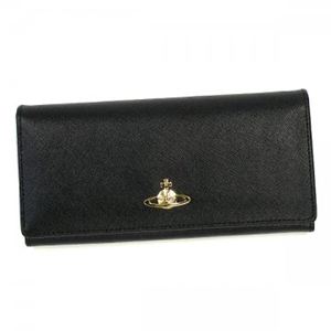 Vivienne Westwood（ヴィヴィアンウエストウッド） 長財布 SAFFIANO 2800V NERO