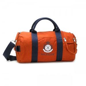 【2013年2月28日まで期間限定値下げ】TOMMY HILFIGER（トミーヒルフィガー） ボストンバッグ CREST NYC CANVAS 6918135 810 ORANGE KITE