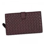 BOTTEGA VENETA（ボッテガベネタ） 長財布 PORTAMONETE INTRECCI 114074 2201 MAROON