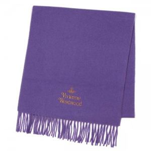 Vivienne Westwood（ヴィヴィアンウエストウッド） マフラー F282 17 NEW VIOLA