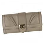 Ferragamo（フェラガモ） 長財布 GANCIO DRAPPEGGIO 22B630 512800 GREY OPAL