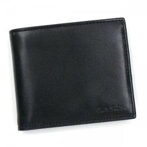 Paul smith（ポールスミス） 二つ折り財布（小銭入れ付） W232 AGXA1033 B-BLACK