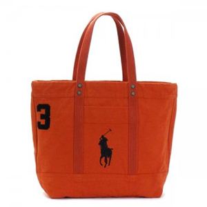 RalphLauren（ラルフローレン） トートバッグ BIG PP TOTE 4051582 2528Z HOLIDAY ORANGE