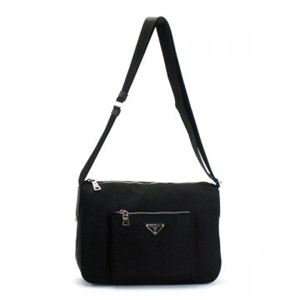 Prada（プラダ） ナナメガケバッグ TESSUTO BT0758 F0002 NERO