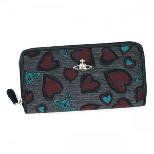 Vivienne Westwood（ヴィヴィアンウエストウッド） 長財布 SECRET HEART 5140V ANTRACITE