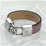 Loewe（ロエベ） ブレスレット PADLOCK 111.11.022 9353 PALLADIUM／POWDER