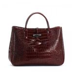 Longchamp（ロンシャン） ハンドバッグ ROSEAU STYLE CROCO 1686 9 BORDEAUX