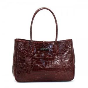 Longchamp（ロンシャン） トートバッグ ROSEAU STYLE CROCO 2686 9 BORDEAUX