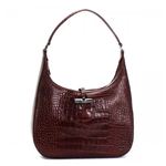 Longchamp（ロンシャン） ショルダーバッグ ROSEAU STYLE CROCO 2977 9 BORDEAUX