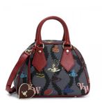 Vivienne Westwood（ヴィヴィアンウエストウッド） ハンドバッグ SQUIGGLE LOGOMANIA 13183 RED