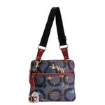 Vivienne Westwood（ヴィヴィアンウエストウッド） ナナメガケバッグ SQUIGGLE LOGOMANIA 13189 RED