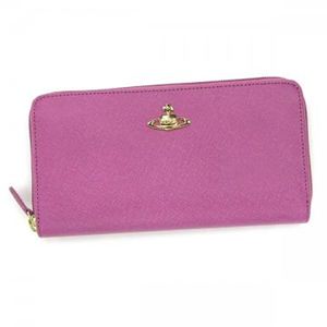 Vivienne Westwood（ヴィヴィアンウエストウッド） 長財布 SAFFIANO 5140V FUXIA