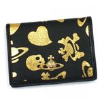 Vivienne Westwood（ヴィヴィアンウエストウッド） パスケース LOGO PRINT 724V ORO