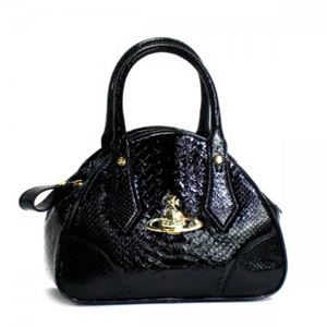 Vivienne Westwood（ヴィヴィアンウエストウッド） ハンドバッグ FRILLY SNAKE 5243 BLACK