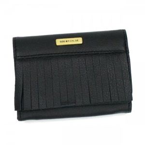 SEE BY CHLOE（シーバイクロエ） カードケース ALBERTINE 9P7337 1 BLACK