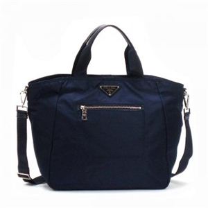 Prada（プラダ） トートバッグ TESSUTO BR4376 F0008 BLEU