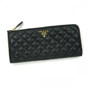 Prada（プラダ） 長財布 SAFFIANO QUILTING 1M1183 2 NERO