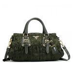 Prada（プラダ） ハンドバッグ TESSUTO GOUFFRE BN1407 F0334 MIMETICO