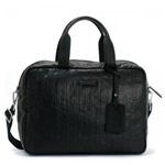 EMPORIO ARMANI（エンポリオアルマーニ） ブリーフケース ZUCCA PU LOGO YEMF50 88001 BLACK