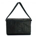 EMPORIO ARMANI（エンポリオアルマーニ） ナナメガケバッグ ZUCCHINO PU + INTERN YEMG73 88001 BLACK