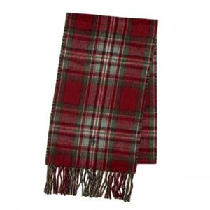 RalphLauren（ラルフローレン） マフラー 604649 512 RED／OLIVE PLAID