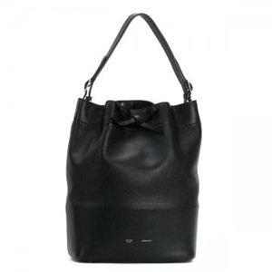 Celine（セリーヌ） ショルダーバッグ SEAU CALFSKIN 17046 38NO BLACK