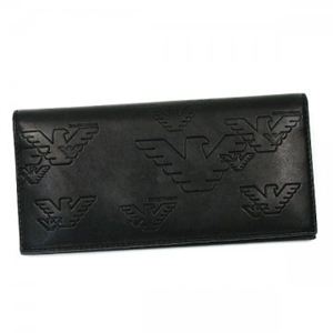 【2013年2月28日まで期間限定値下げ】EMPORIO ARMANI（エンポリオアルマーニ） 長財布 0 YEM474 80001 NERO