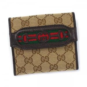 Gucci（グッチ） Wホック財布 LADIES NEW BRITT 295352 9791