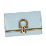 Ferragamo（フェラガモ） キーケース GANCINI ICONA VITTEL 224627 537642 BLUE PASTEL