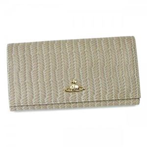 Vivienne Westwood（ヴィヴィアンウエストウッド） 長財布 WEAVE 1032V BEIGE