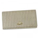 Vivienne Westwood（ヴィヴィアンウエストウッド） 長財布 WEAVE 1032V BEIGE