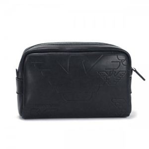 【2013年2月28日まで期間限定値下げ】EMPORIO ARMANI（エンポリオアルマーニ） ポーチ YH187 YEMF12 80468 DARK AVIO