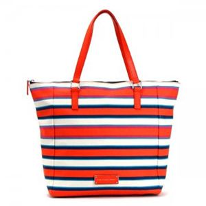 MARC BY MARC JACOBS（マークバイマークジェイコブス） トートバッグ TAKE ME TOTE RUBBER M3121145 853 CORAL RED MULTI