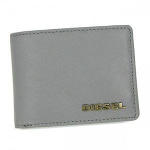 DIESEL（ディーゼル） 二つ折り財布（小銭入れ付） JEM WALLETS X01665 T8090 FROST GRAY