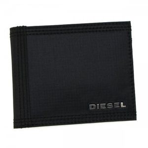 DIESEL（ディーゼル） 二つ折り財布（小銭入れ付） PROCESSOR X01683 H1554 BLACK／ANTHRACITE