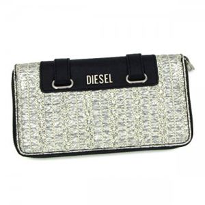 DIESEL（ディーゼル） 長財布 SCREENSTARS X01622 H1130 SILVER／BLACK