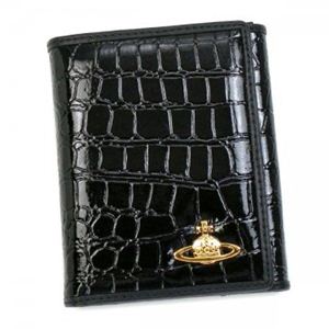 Vivienne Westwood（ヴィヴィアンウエストウッド） Wホック財布 CHANCERY 737V NERO