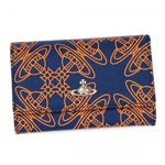 Vivienne Westwood（ヴィヴィアンウエストウッド） 二つ折り財布（小銭入れ付） LOGOMANIA 32334 BLUE