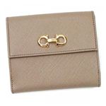 Ferragamo（フェラガモ） Wホック財布 GANCINI ICONA VITTEL 22A960 510395 GREY OPAL