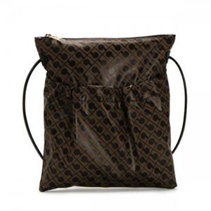 【2013年5月31日まで期間限定値下げ】Gherardini（ゲラルディーニ） ナナメガケバッグ SOFTY GH0231 TABACCO／NERO