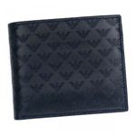 EMPORIO ARMANI（エンポリオアルマーニ） 二つ折り財布（小銭入れ付） 0 YEM122 BLU