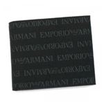 EMPORIO ARMANI（エンポリオアルマーニ） 二つ折り財布（小銭入れ付） 0 YEM122 88001 NERO／NERO