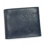 EMPORIO ARMANI（エンポリオアルマーニ） 二つ折り財布（小銭入れ付） 0 YEM122 80468 DARK AVIO