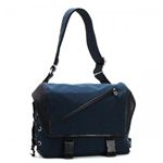 EMPORIO ARMANI（エンポリオアルマーニ） ナナメガケバッグ YH385 YEMH18 88017 BLU／NERO